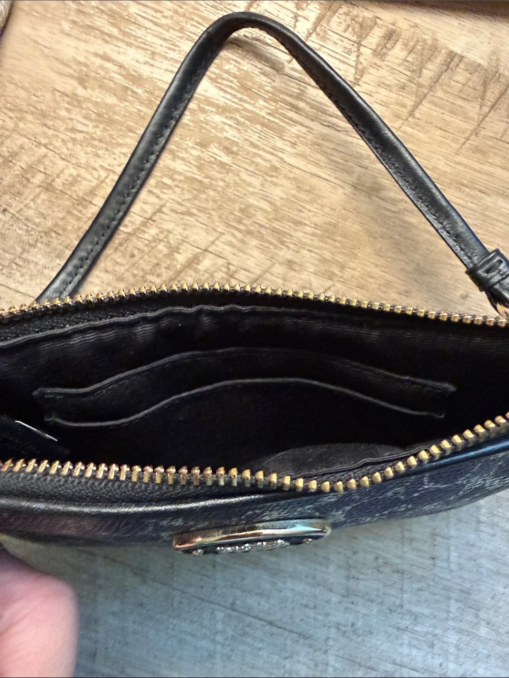 Coach wristlet signature